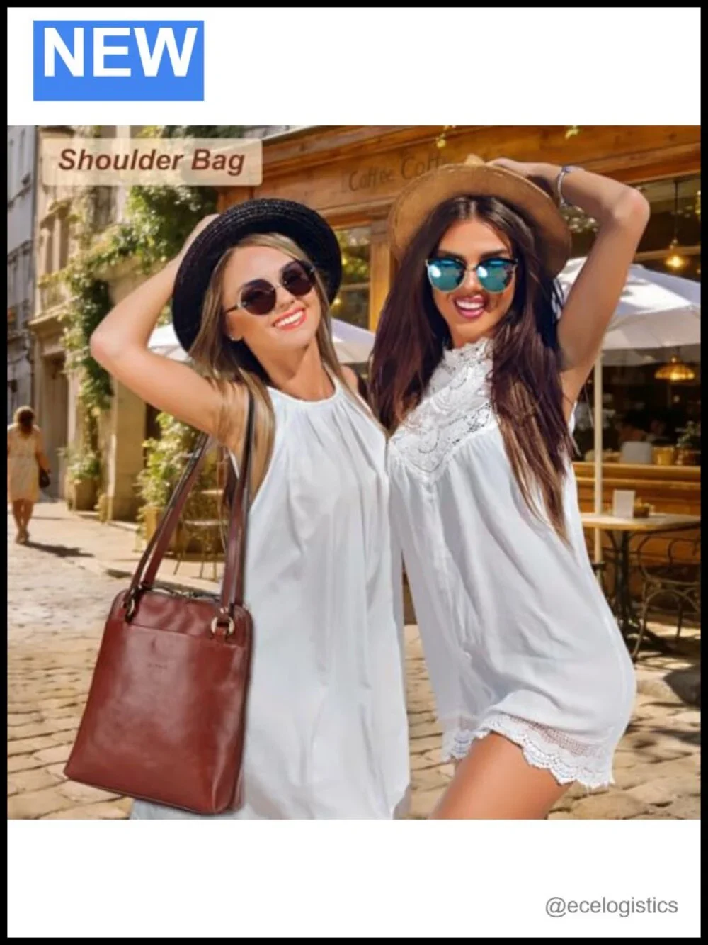 Italian Full Grain Leather Convertible Backpack Purse for Women